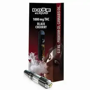 Buy Black-Cherry THC e-Liquid 0.8mls Potent Online