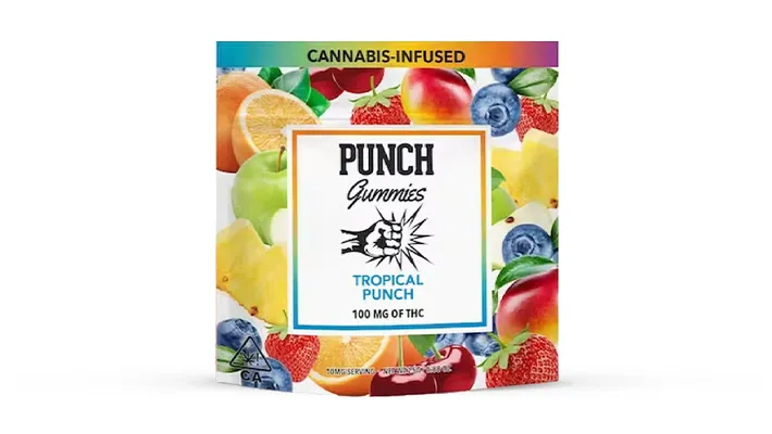 Buy Punch Gummies – 100MG Tropical Punch Online